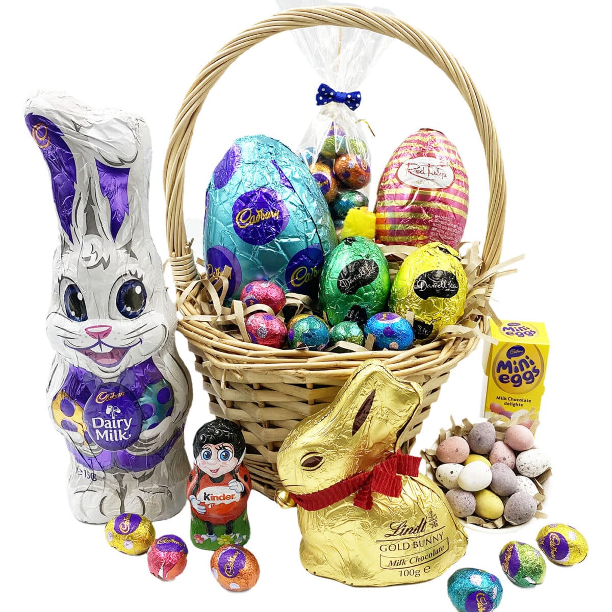 EasterHamperinFlowerBasket FlowerSales